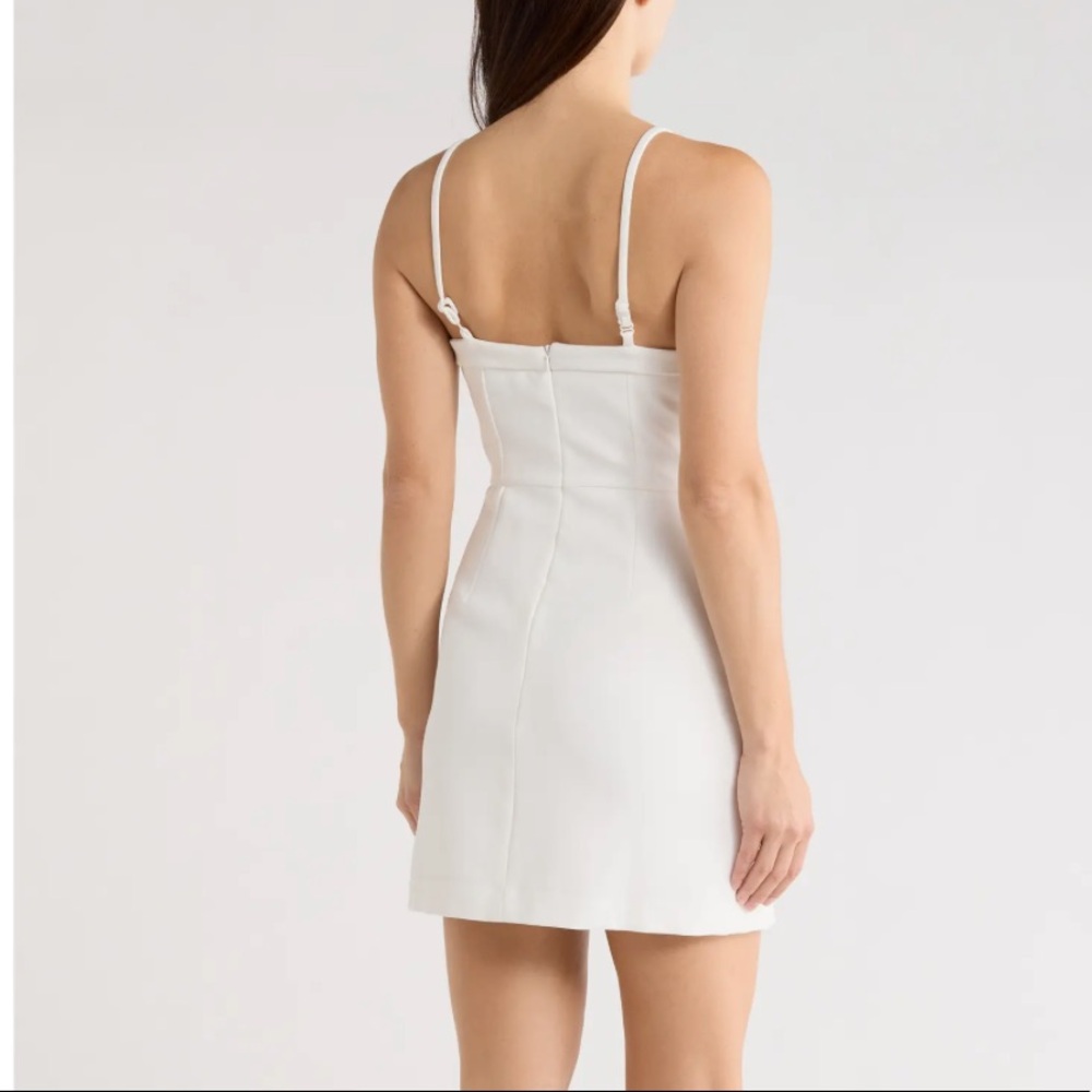 NWT French Connection Bow Minidress - Picture 3 of 5